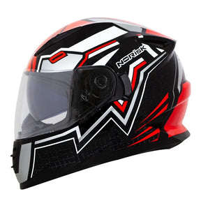 CAPACETE NORISK SOUL WIZARD PRETO/BRANCO