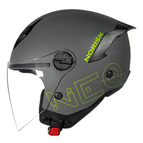 CAPACETE NEO MONOCOLOR CINZA