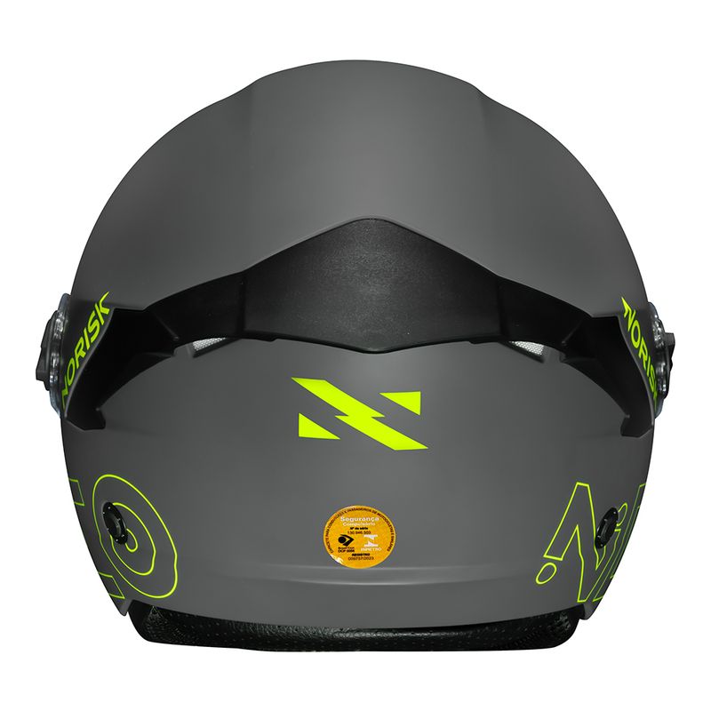 CAPACETE NEO MONOCOLOR CINZA