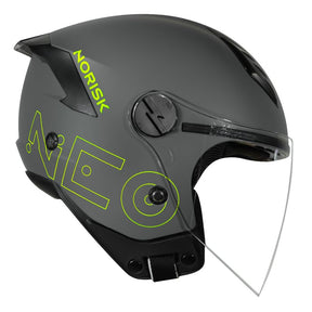 CAPACETE NEO MONOCOLOR CINZA