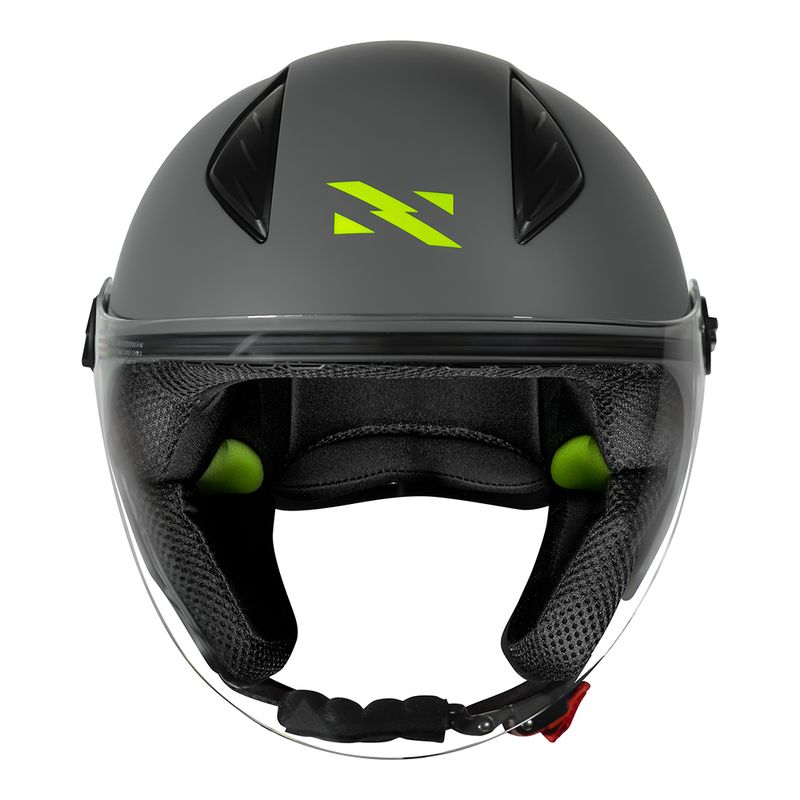 CAPACETE NEO MONOCOLOR CINZA