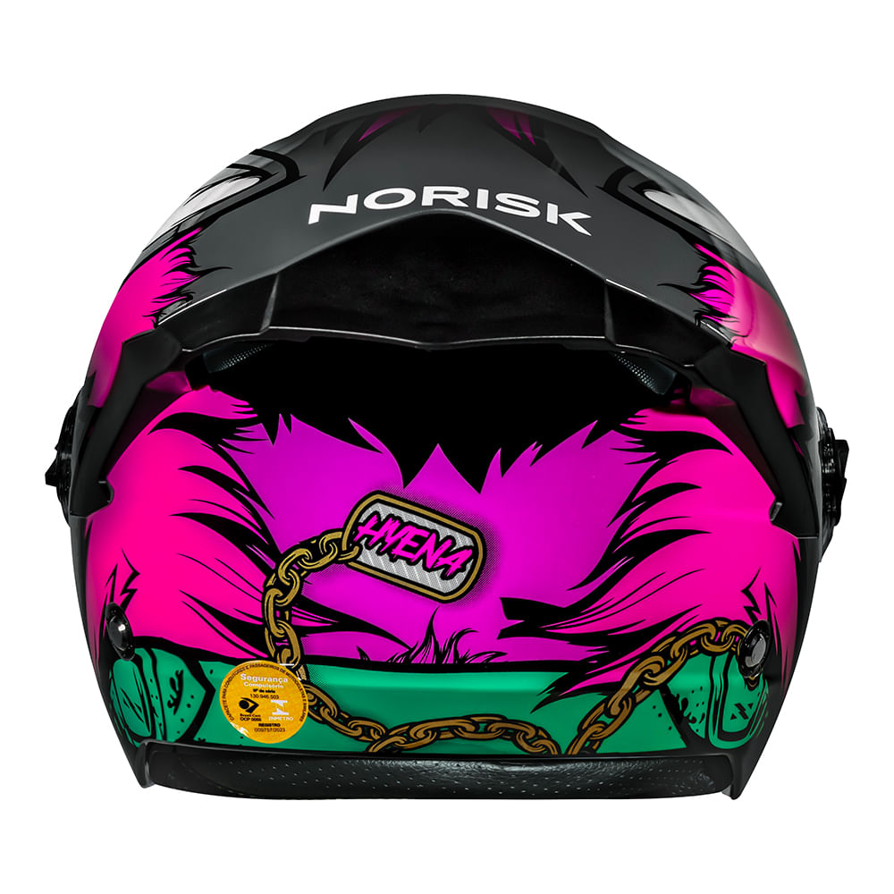 CAPACETE NEO HYENA ROSA