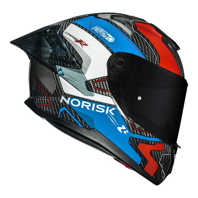 CAPACETE CARBON R RIDER AZUL