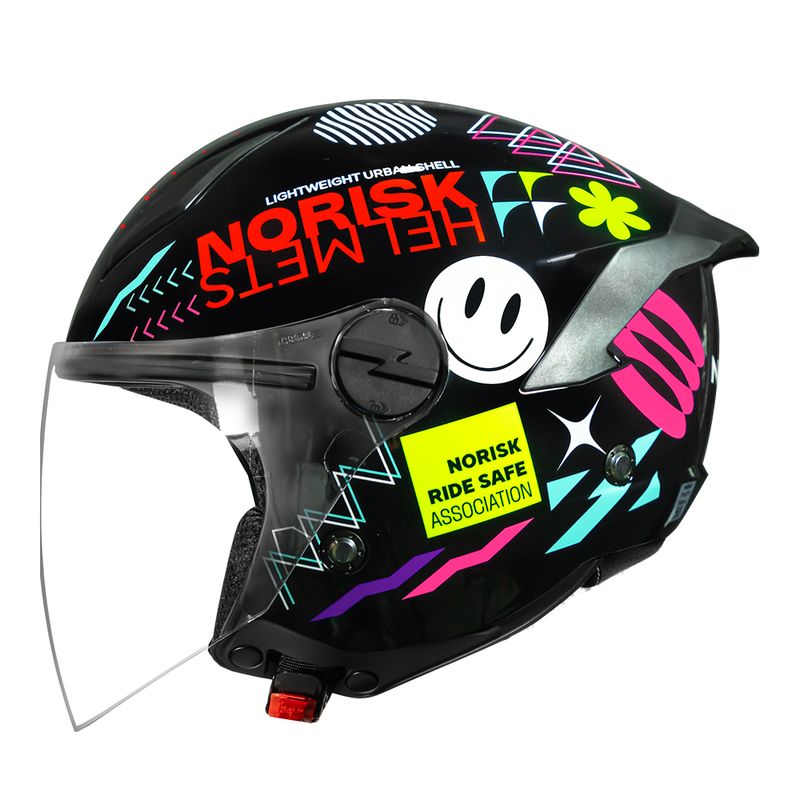 CAPACETE NEO BUDDY PRETO