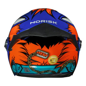 CAPACETE NEO HYENA LARANJA