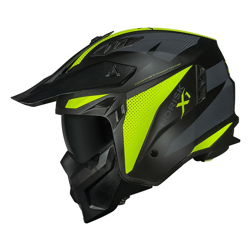 CAPACETE DARTH II X1 AMARELO FOSCO