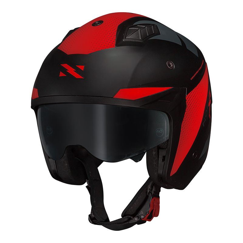 CAPACETE DARTH II X1 VERMELHO FOSCO