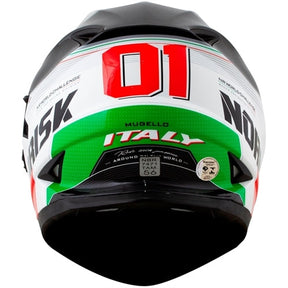 CAPACETE NORISK SOUL FF302 GRAND PRIX ITALY