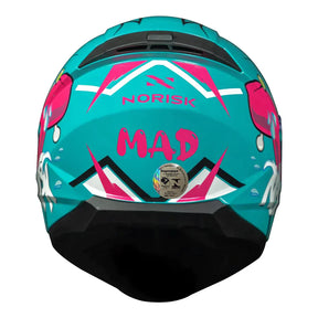 CAPACETE NORISK CAPACETE RAZOR MAD AZUL