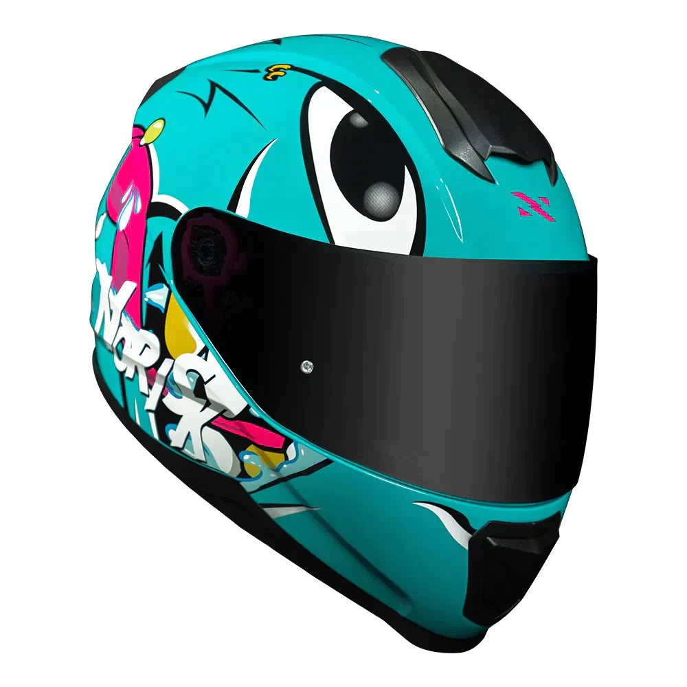 CAPACETE NORISK CAPACETE RAZOR MAD AZUL