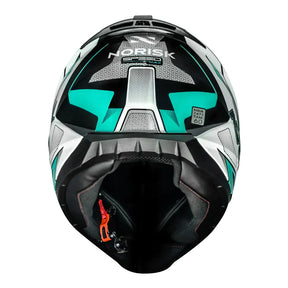 CAPACETE NORISK RAZOR SPEEDMAX BRANCO/VERDE