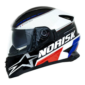 CAPACETE NORISK SOUL FF302 GRAND PRIX FRANCE