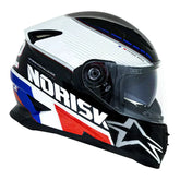 CAPACETE NORISK SOUL FF302 GRAND PRIX FRANCE