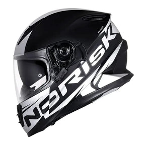 CAPACETE NORISK SOUL MANTY PRETO/CINZA