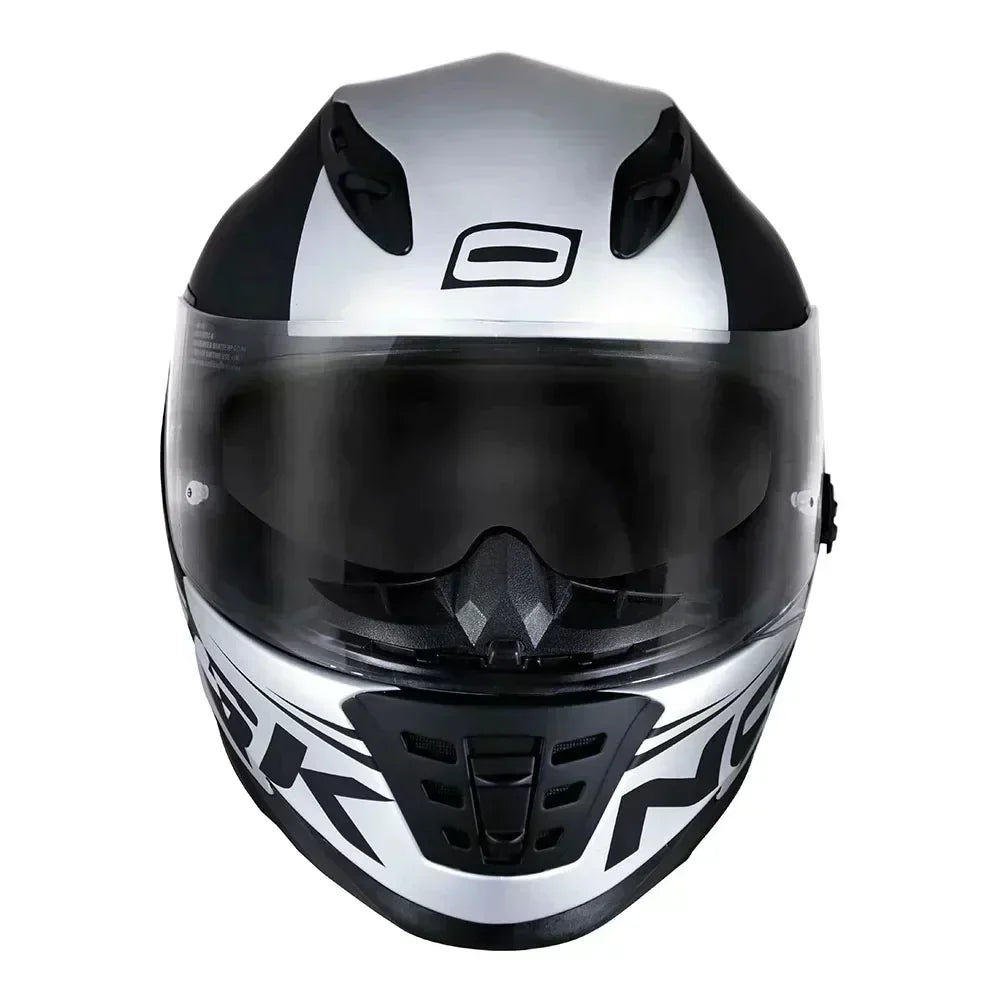 CAPACETE NORISK SOUL MANTY PRETO/CINZA