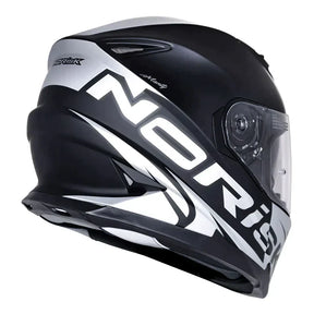 CAPACETE NORISK SOUL MANTY PRETO/CINZA