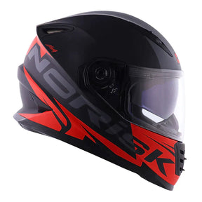 CAPACETE NORISK SOUL MANTY PRETO/VERMELHO