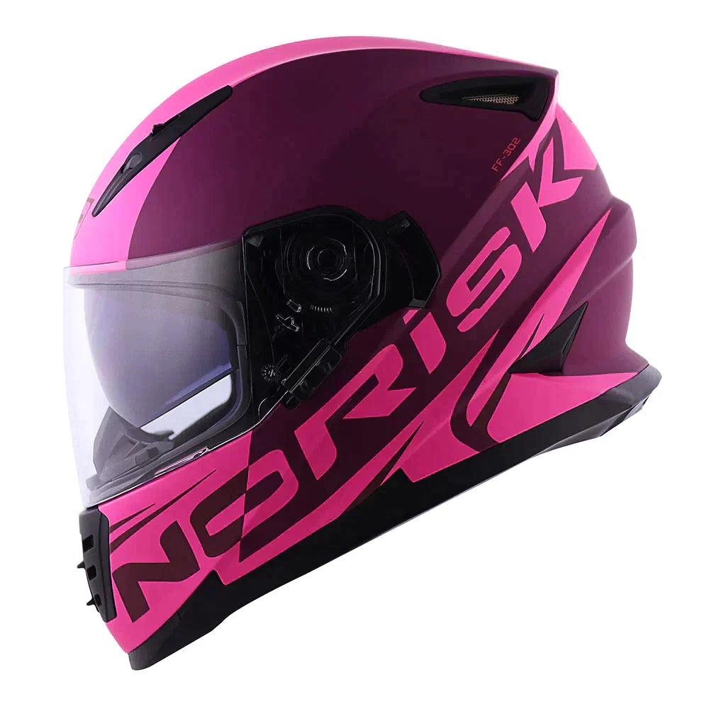 CAPACETE NORISK SOUL MANTY LILÁS/ROSA