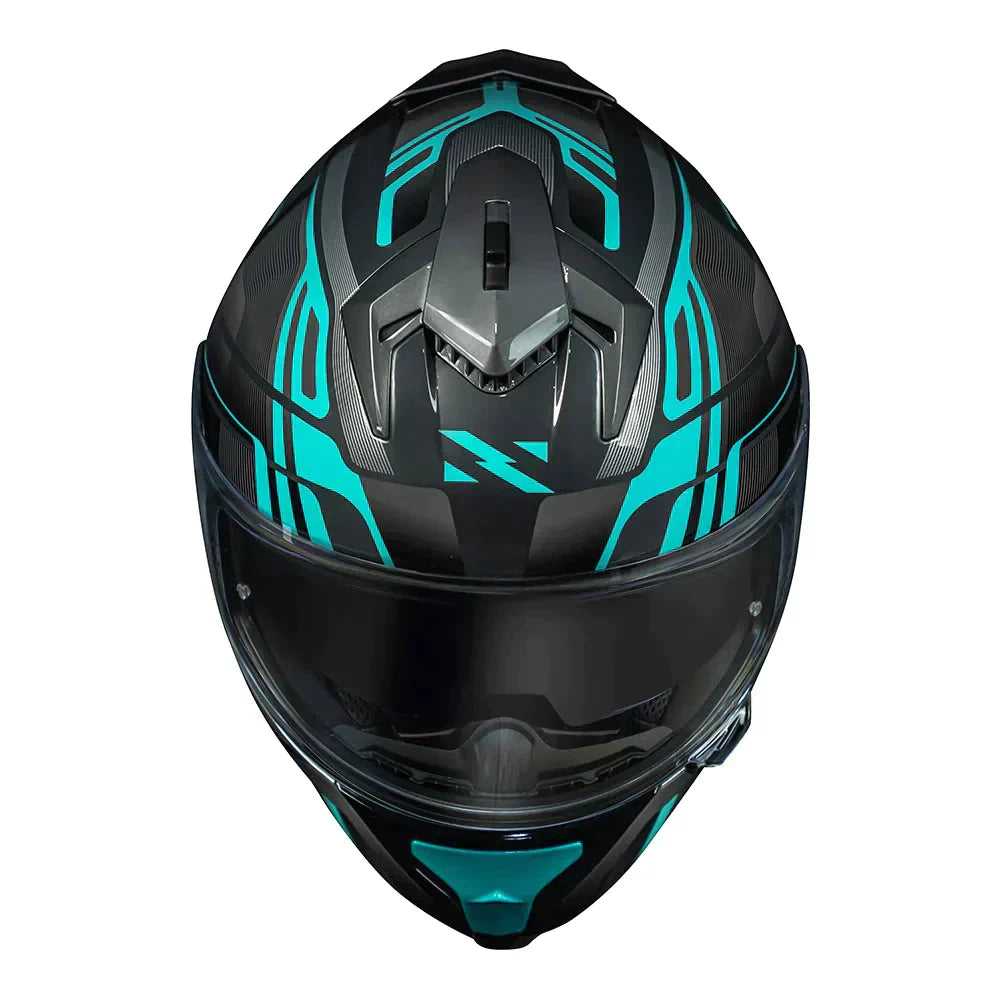 CAPACETE NORISK STRADA FLUX PRETO/AZUL