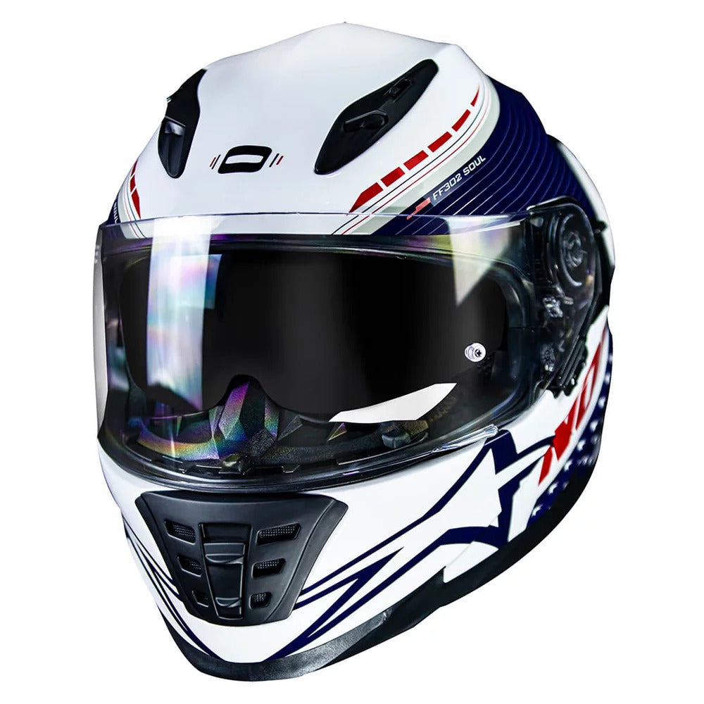 CAPACETE NORISK SOUL FF302 GRAND PRIX USA